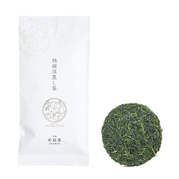 特撰深蒸し茶100ｇ 【FM12】美味しい日本茶・緑茶のお取り寄せ・通販 新緑園 (9521)
